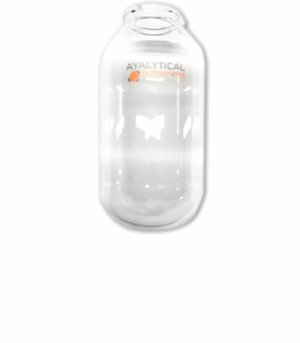Glass container and cover
