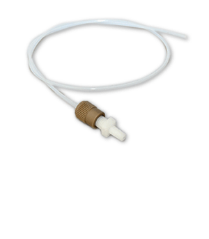Sampling tube with luer connector