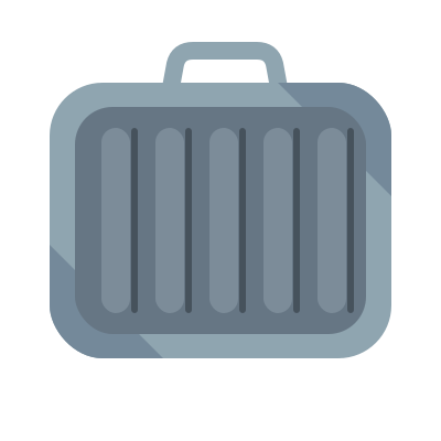 Grey ribbed steel carrying case with a handle, representing a rugged water-tight transport case