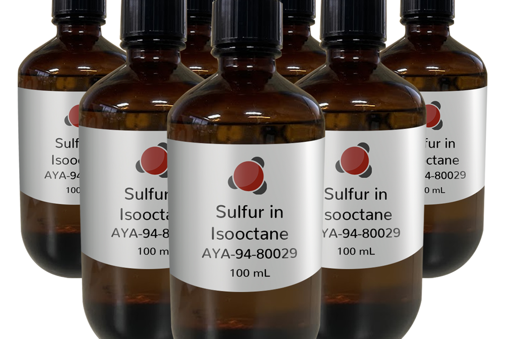 Sulfur in Isooctane Calibration Set
