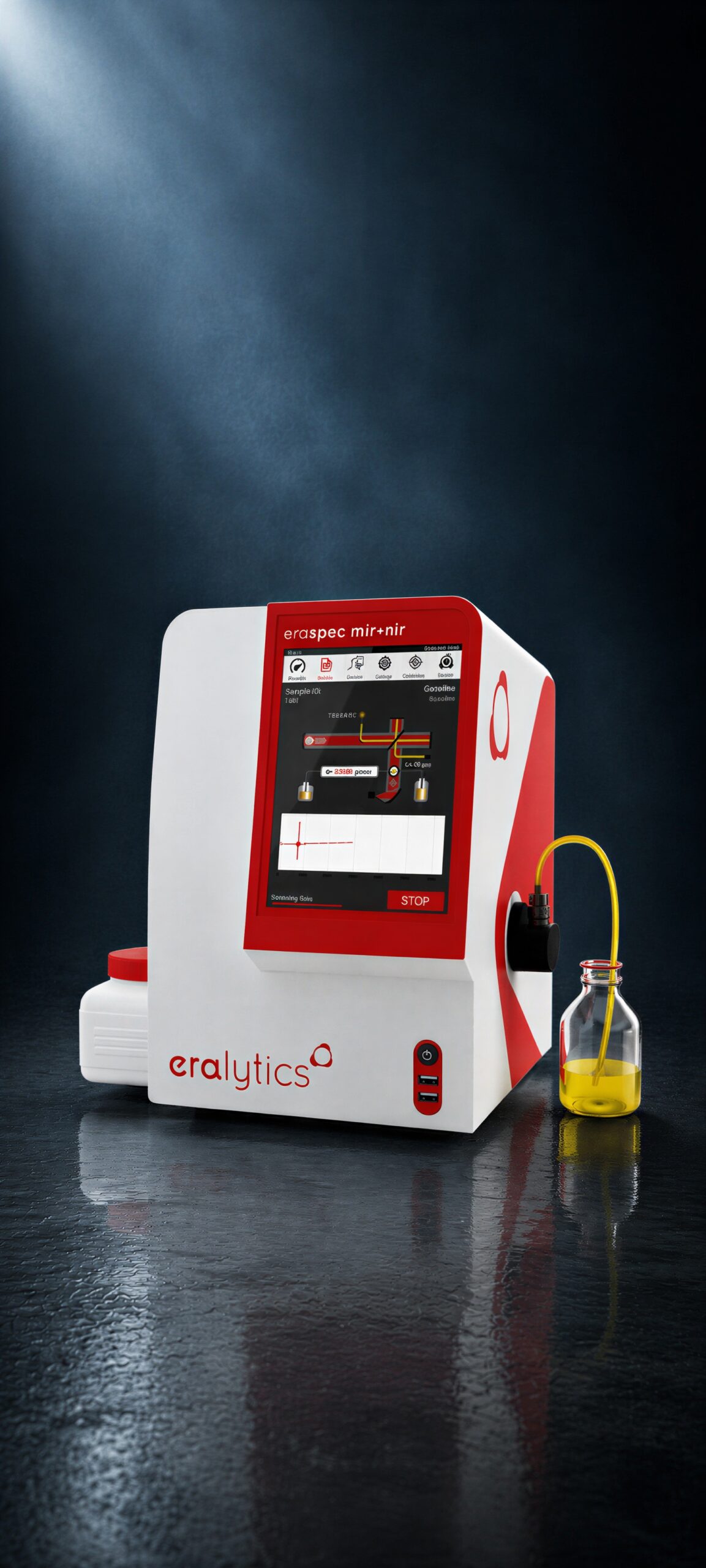 ERASPEC benchtop mid-FTIR spectrometer for fuel and lubricant testing
